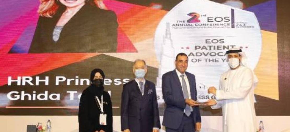 جائزة شخصية العام - كأكثر الشخصيات العربية دعما لمرضى السرطان في العالم العربي