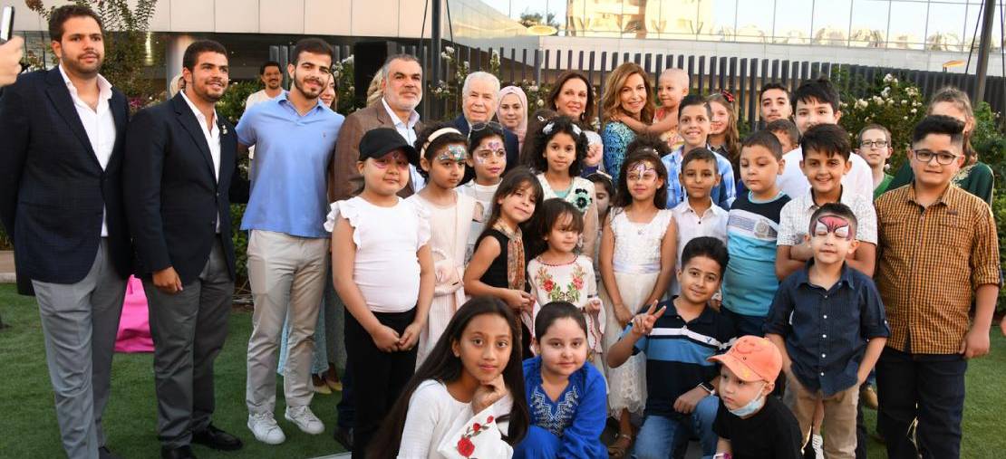 سمو الأميرة غيداء طلال تفتتح حديقة مركز الحسين للسرطان