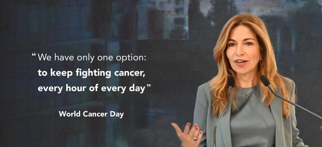 Princess Ghida Talal Launches “JordanXCancer” Campaign for World Cancer Day