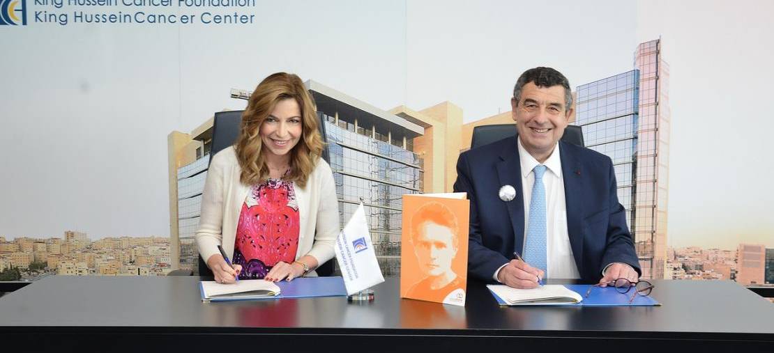 Signing Memorandum of Understanding with Institut Curie