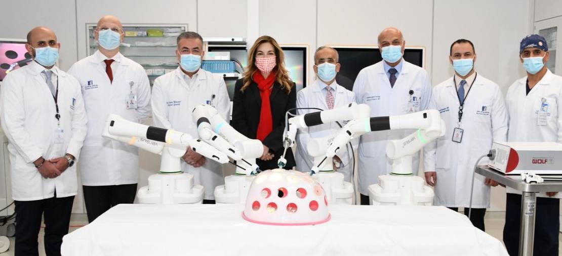 Princess Ghida Talal Announces the Arrival of the First Robotic Surgery System to KHCC