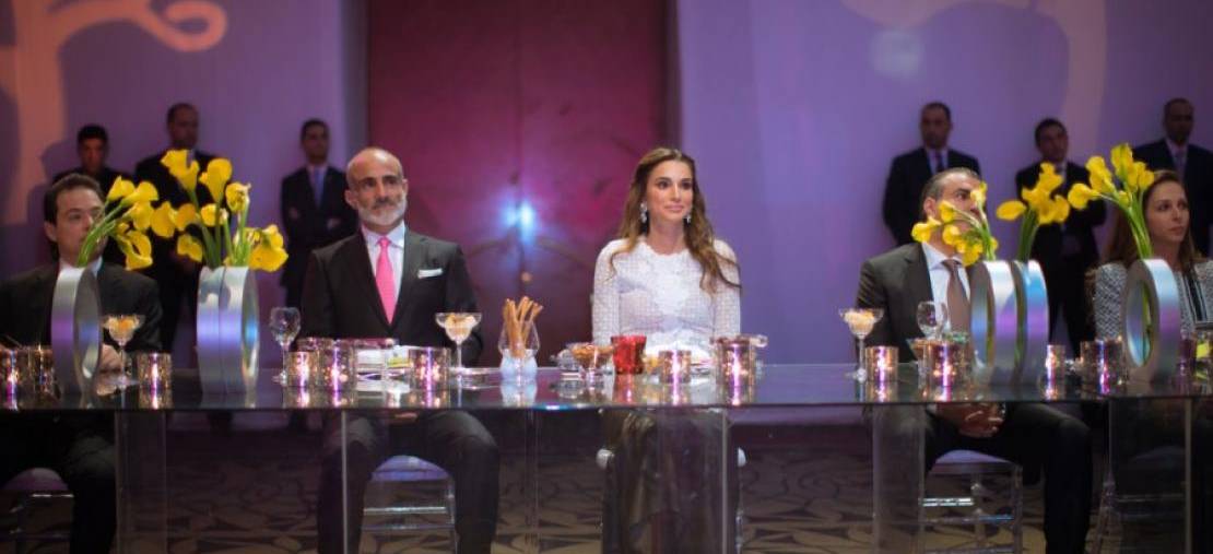 الملكة رانيا تشارك بالحفل الخيري لمؤسسة ومركز الحسين للسرطان